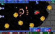 Blood Money for IBM PC/Compatibles - These yellow opponents award money when destroyed...