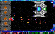 Blood Money for IBM PC/Compatibles - The world one end of level boss.