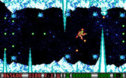 Blood Money for IBM PC/Compatibles - Avoid these giant ice spikes that appear...
