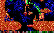 Blood Money for IBM PC/Compatibles - Enemies approach from all directions!