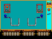 Incredible Machine, The for IBM PC/Compatibles - Placing objects to complete a puzzle.
