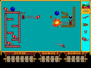 Incredible Machine, The for IBM PC/Compatibles - Some dynamite explodes.