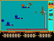 Incredible Machine, The for IBM PC/Compatibles - Playing the first puzzle.
