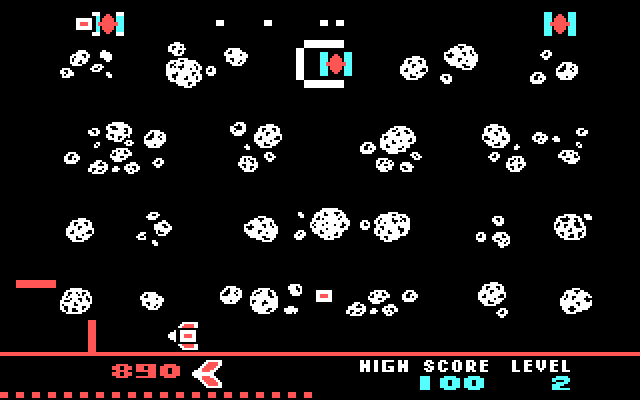 Master Miner IBM PC/Compatibles Screenshot: Carrying some ore back.