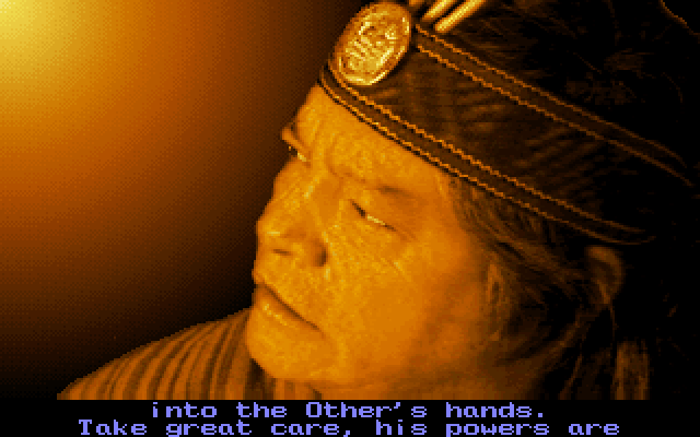 Inca IBM PC/Compatibles Screenshot: The game story continues further when the game starts.