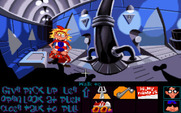 Maniac Mansion: Day of the Tentacle for IBM PC/Compatibles - Sneaking around...