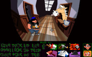 Maniac Mansion: Day of the Tentacle for IBM PC/Compatibles - There is a horse here...does he talk?