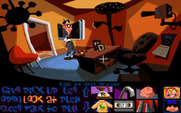 Maniac Mansion: Day of the Tentacle for IBM PC/Compatibles - Nice looking office...