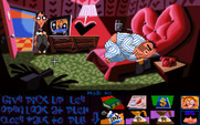 Maniac Mansion: Day of the Tentacle for IBM PC/Compatibles - Meanwhile, Bernard explores...