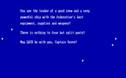 Star Turkey for IBM PC/Compatibles - Game overview.