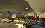 Strike Commander for IBM PC/Compatibles - Shelter between missions.