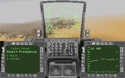 Strike Commander for IBM PC/Compatibles - Communicating with your wingman.