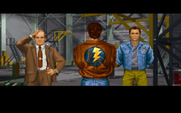 Strike Commander for IBM PC/Compatibles - Talking with people...