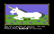 Magic Spells for Commodore 64 - I completed the task!