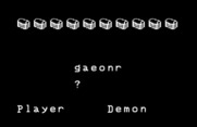 Magic Spells for Commodore 64 - Try to unscramble this word...