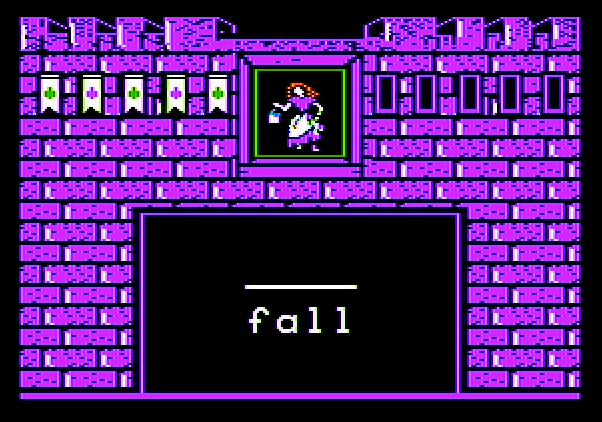 Magic Spells Apple II Screenshot: Several different animations appear for correct responses.