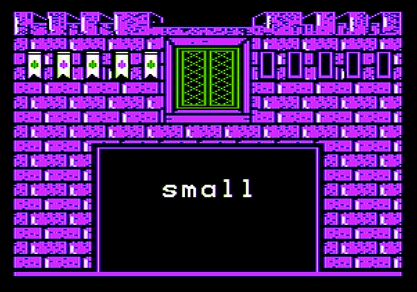 Magic Spells Apple II Screenshot: Here's the word; remember it!
