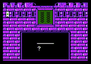 Magic Spells for Apple II - The game showed a word previously; can you remember it and then type it in?