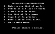 Magic Spells for IBM PC/Compatibles - Spells Writer options.