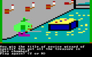 Magic Spells for IBM PC/Compatibles - I won the title of novice wizard!
