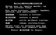 Magic Spells for IBM PC/Compatibles - You can create a custom list of words.
