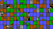 Picture Puzzle for IBM PC/Compatibles - A scrambled puzzle.