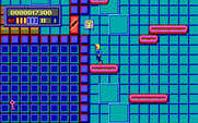 Jason Storm in Space Chase: Showdown in Orbit for IBM PC/Compatibles - I need a yellow key to get through this door.