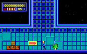 Jason Storm in Space Chase: Showdown in Orbit for IBM PC/Compatibles - Running away from an enemy...