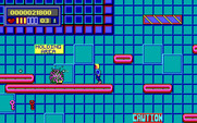 Jason Storm in Space Chase: Showdown in Orbit for IBM PC/Compatibles - Firing on an enemy.
