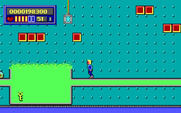Jason Storm in Space Chase: Showdown in Orbit for IBM PC/Compatibles - Don't fall in that green stuff...