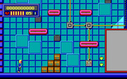 Jason Storm in Space Chase: Showdown in Orbit for IBM PC/Compatibles - Game start.