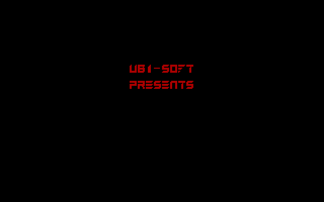 Zombi IBM PC/Compatibles Screenshot: Ubi-Soft presents...
