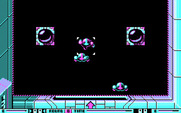 Speedball for IBM PC/Compatibles - Defending the goal.