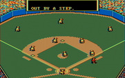 MicroLeague Baseball for IBM PC/Compatibles - Out by a step...