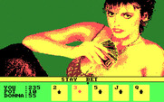 Strip Poker II Plus for IBM PC/Compatibles - A lousy hand...