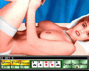 Strip Poker II Plus for Amiga - I'm winning so far!