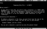 Dopplegänger for IBM PC/Compatibles - In-game help.