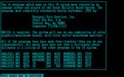 IQ Builder for IBM PC/Compatibles - Introduction screen.