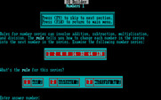 IQ Builder for IBM PC/Compatibles - What is the sequence of numbers here?