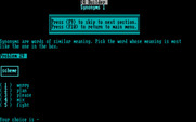 IQ Builder for IBM PC/Compatibles - Synonyms 1.