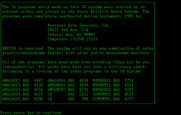 IQ Builder for IBM PC/Compatibles - Introduction screen.