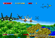 After Burner II for Arcade - Enemy planes approaching!