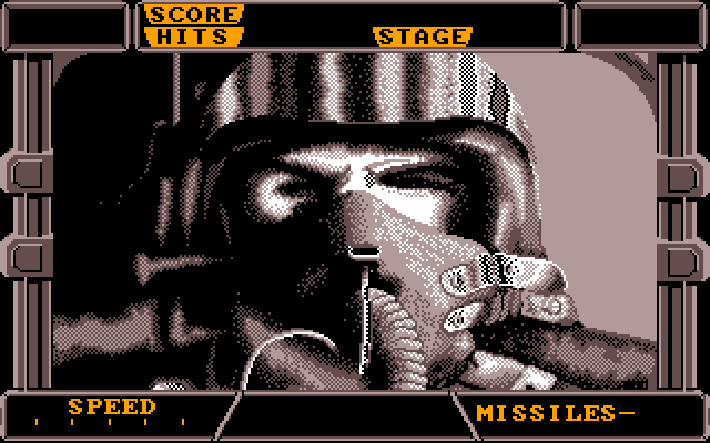 After Burner II IBM PC/Compatibles Screenshot: Part of the game introduction.