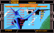 After Burner II for IBM PC/Compatibles - Top scores.
