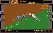 After Burner II for IBM PC/Compatibles - Careful, don't crash into that large plane.