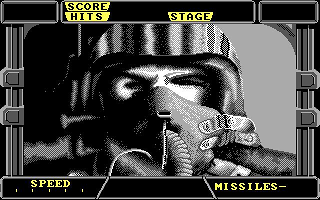 After Burner II IBM PC/Compatibles Screenshot: Part of the game introduction.