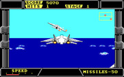 After Burner II for IBM PC/Compatibles - Firing at an enemy plane.