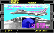 After Burner II for IBM PC/Compatibles - Game credits.