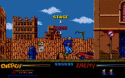 After the War for Atari ST - Stage 1, zone 1 start.