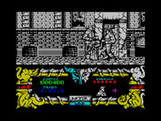 After the War for ZX Spectrum - Game start.